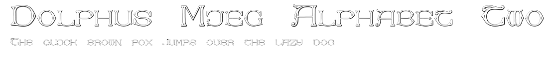 Dolphus-Mieg Alphabet Two Preview