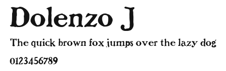 Dolenzo J Preview