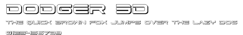 Dodger 3D Preview
