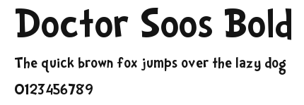 Doctor Soos Bold Preview
