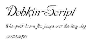 Dobkin-Script Preview