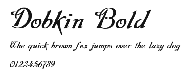 Dobkin Bold Preview