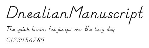 DnealianManuscript Preview