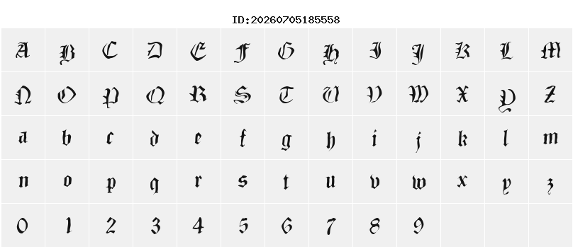 Character Map