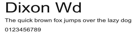 Dixon Wd Preview
