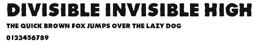 Divisible Invisible High Preview