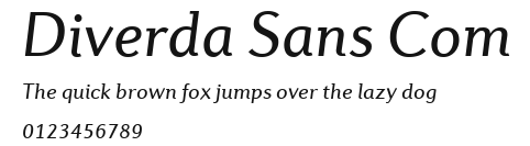 Diverda Sans Com Preview