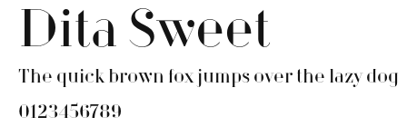Dita Sweet Preview