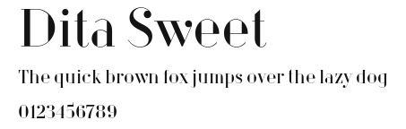 Dita Sweet Preview