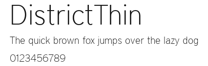 DistrictThin Preview