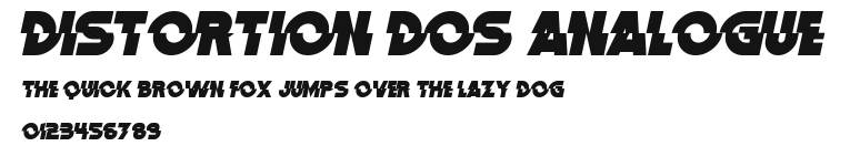 Distortion Dos Analogue Preview