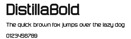 DistillaBold Preview