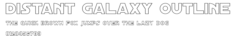 Distant Galaxy Outline Preview