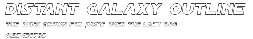 Distant Galaxy Outline Preview