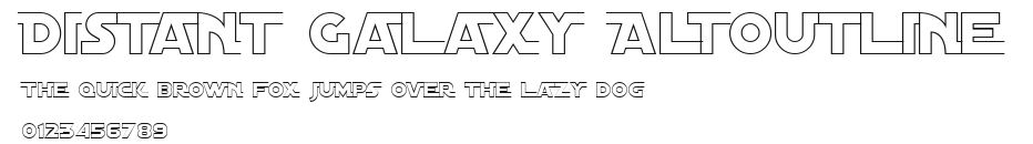 Distant Galaxy AltOutline Preview