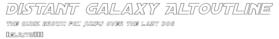 Distant Galaxy AltOutline Preview