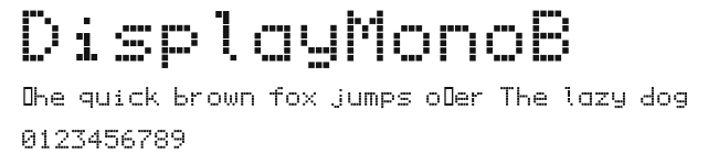 DisplayMonoB Preview