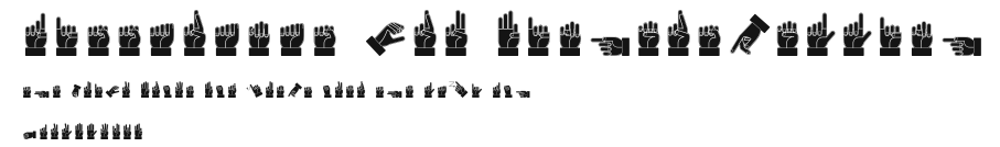 Dissaramas CRU Fingerspelling Preview