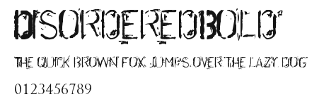 DisorderedBold Preview