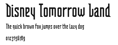 Disney Tomorrow Land Preview