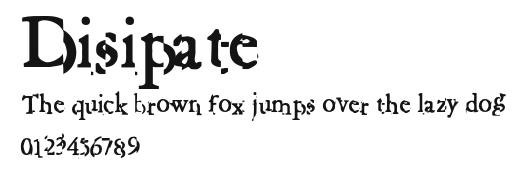 Disipate Preview