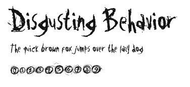 Disgusting Behavior Preview