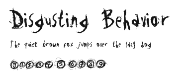 Disgusting Behavior Preview