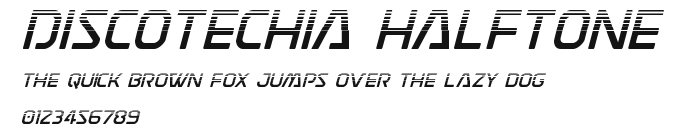 Discotechia Halftone Preview