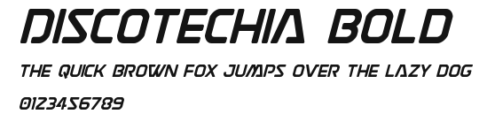 Discotechia Bold Preview