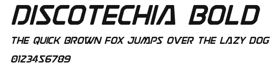 Discotechia Bold Preview