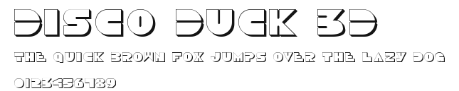 Disco Duck 3D Preview