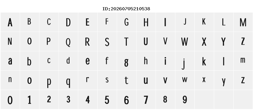 Character Map