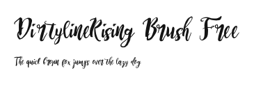 DirtylineRising Brush Free Preview