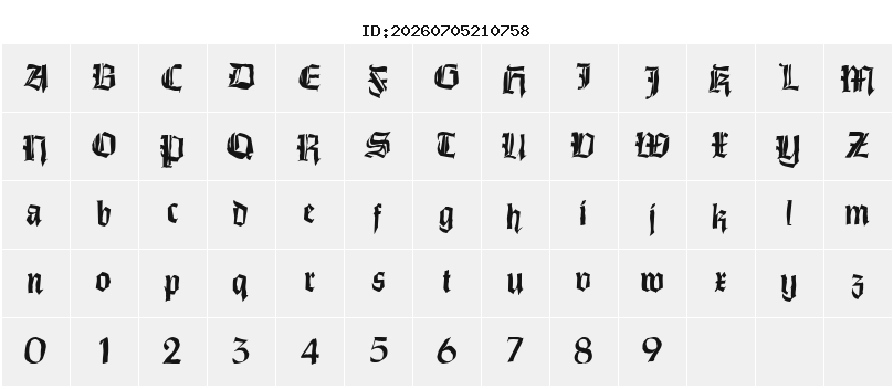 Character Map