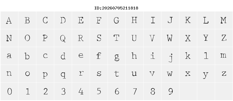 Character Map