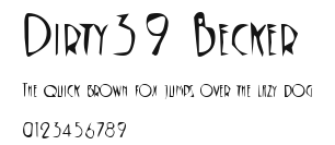 Dirty39 Becker Preview