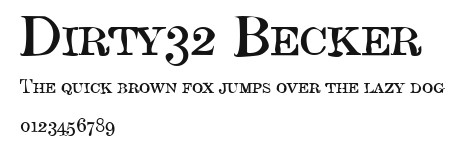 Dirty32 Becker Preview