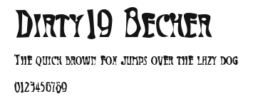 Dirty19 Becker Preview