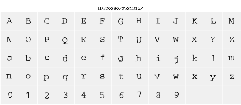Character Map