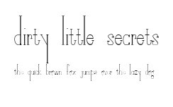 Dirty Little Secrets Preview
