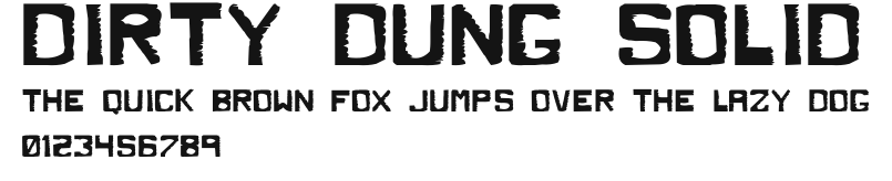 Dirty Dung Solid Preview