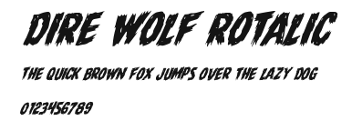 Dire Wolf Rotalic Preview