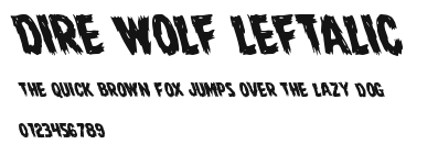 Dire Wolf Leftalic Preview