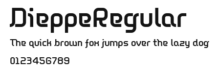 DieppeRegular Preview