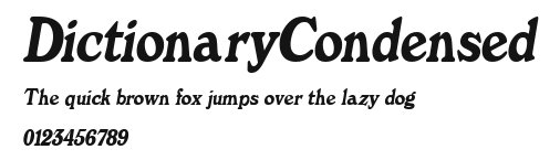 DictionaryCondensed.ttf