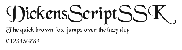DickensScriptSSK.ttf