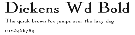 Dickens Wd Bold.ttf