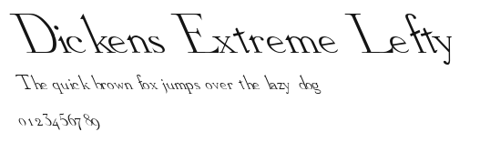 Dickens Extreme Lefty.ttf