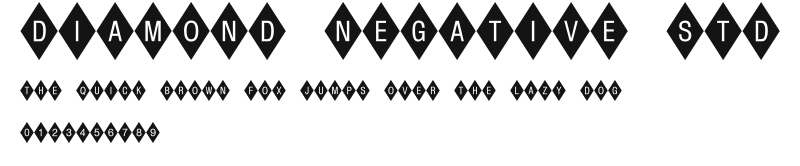 Diamond Negative Std.otf