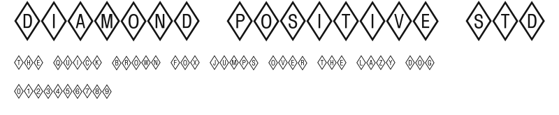 Diamond Positive Std.otf